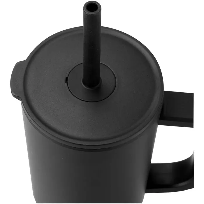 Vaso con aislamiento de 900 ml con certificado RCS y pajita de silicona 90% Acero inoxidable reciclado, 10% Plástico PP - Acav miniatura 4