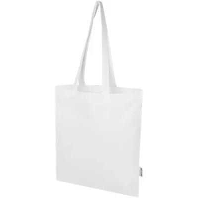 Bolsa Tote de 7 L de algodón reciclado de 140 g/m² con certificado GRS 60% Algodón reciclado certificado GRS, 40% Poliéster reciclado con certificado GRS, 140 g/ - Fane