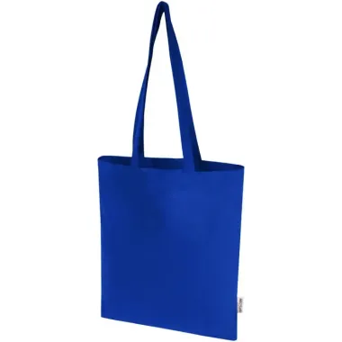 Bolsa Tote de 7 L de algodón reciclado de 140 g/m² con certificado GRS 60% Algodón reciclado certificado GRS, 40% Poliéster reciclado con certificado GRS, 140 g/ - Fane