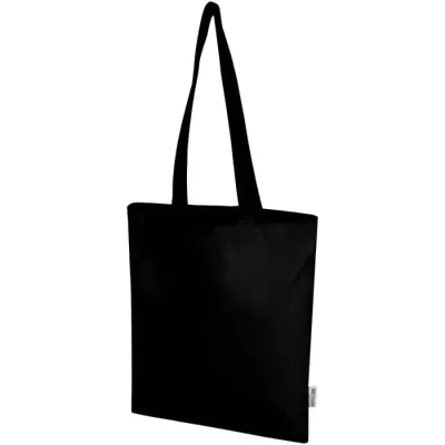 Bolsa Tote de 7 L de algodón reciclado de 140 g/m² con certificado GRS 60% Algodón reciclado certificado GRS, 40% Poliéster reciclado con certificado GRS, 140 g/ - Fane
