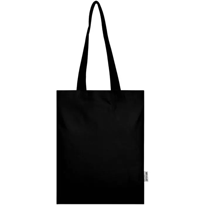 Bolsa Tote de 7 L de algodón reciclado de 140 g/m² con certificado GRS 60% Algodón reciclado certificado GRS, 40% Poliéster reciclado con certificado GRS, 140 g/ - Fane miniatura 2