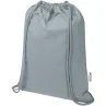 Bolsa de 5 L con cordón de algodón reciclado de 140 g/m² con certificado GRS 60% Algodón reciclado certificado GRS, 40% Poliéster reciclado con certificado GRS, 140 g/ - Pait