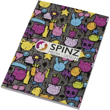 Libreta A5 de tapa blanda con 50 hojas Papel certificado FSC, Papel de cartón - Yuev