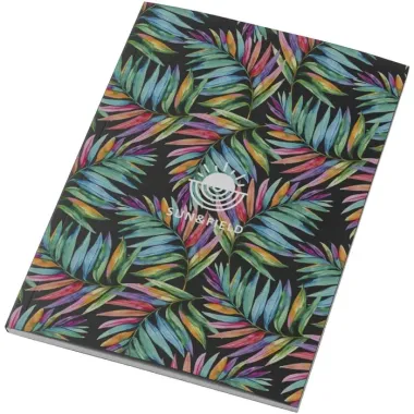 Libreta A5 de tapa blanda con 50 hojas Papel certificado FSC, Papel de cartón - Yuev