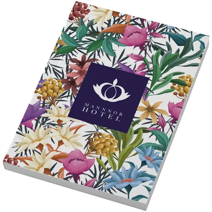 Libreta A6 de tapa blanda con 100 hojas Papel certificado FSC, Papel de cartón - Zeab miniatura 1