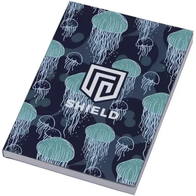 Libreta A6 de tapa blanda con 100 hojas Papel certificado FSC, Papel de cartón - Zeab