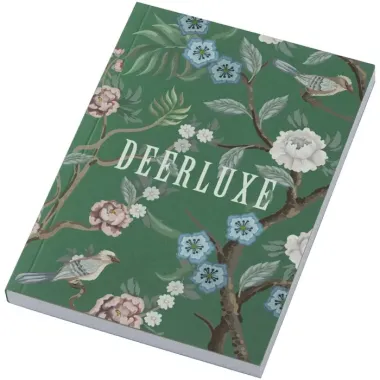 Libreta A6 de tapa blanda con 100 hojas Papel certificado FSC, Papel de cartón - Zeab