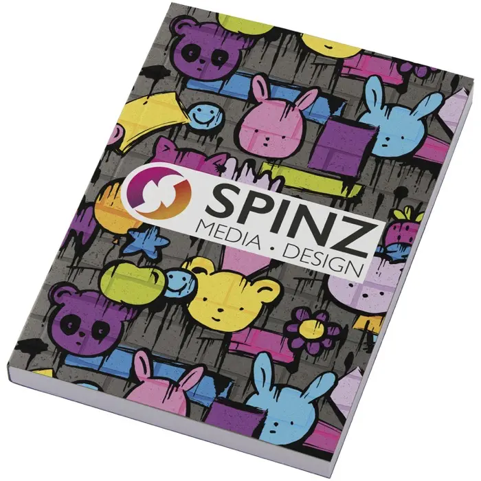 Libreta A6 de tapa blanda con 100 hojas Papel certificado FSC, Papel de cartón - Zeab miniatura 1