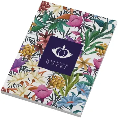 Libreta A6 de tapa blanda con 50 hojas Papel certificado FSC, Papel de cartón - Ziug