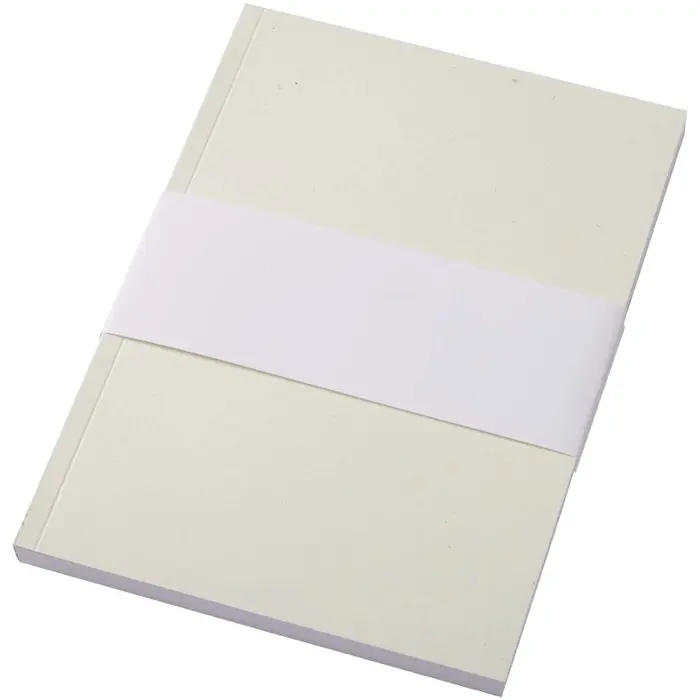 Libreta A5 de tapa blanda con 100 hojas de papel reciclado Papel reciclado, 80% Cartón reciclado, 20% Papel de cartón - Zuub miniatura 5