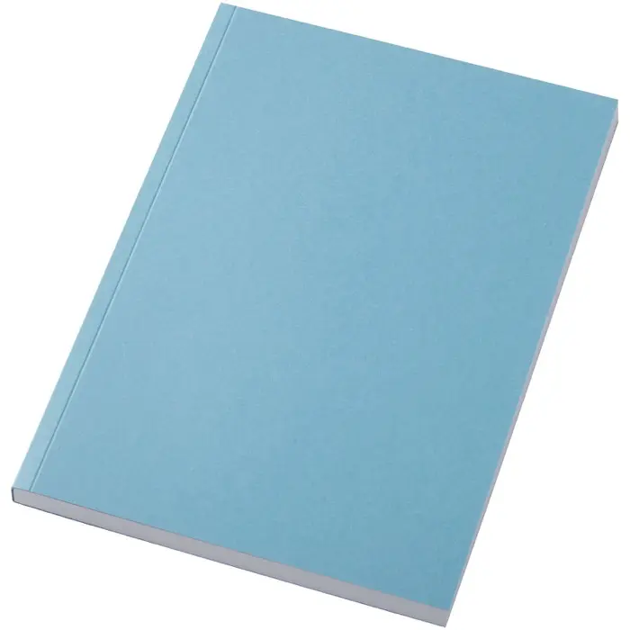 Libreta A5 de tapa blanda con 100 hojas de papel reciclado Papel reciclado, 80% Cartón reciclado, 20% Papel de cartón - Zuub miniatura 4