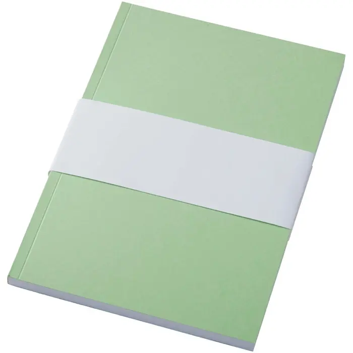 Libreta A5 de tapa blanda con 100 hojas de papel reciclado Papel reciclado, 80% Cartón reciclado, 20% Papel de cartón - Zuub miniatura 5