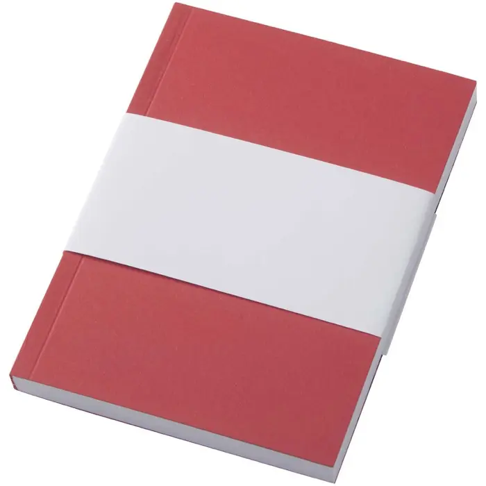 Libreta A6 de tapa blanda con 100 hojas de papel reciclado Papel reciclado, 80% Cartón reciclado, 20% Papel de cartón - Saos miniatura 5