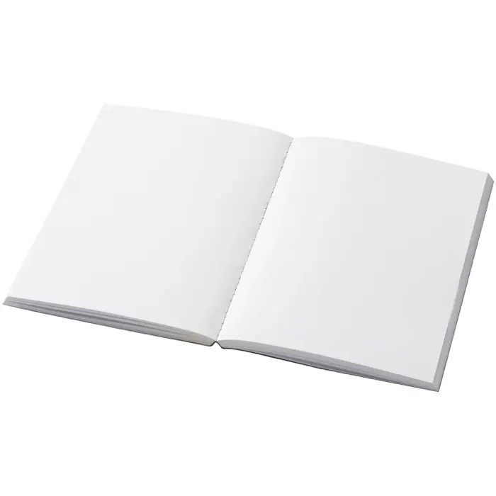 Libreta A6 de tapa blanda con 100 hojas de papel reciclado Papel reciclado, 80% Cartón reciclado, 20% Papel de cartón - Saos miniatura 3