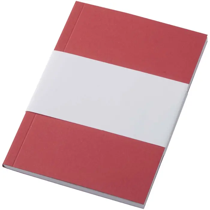 Libreta A6 de tapa blanda con 50 hojas de papel reciclado Papel reciclado, 80% Cartón reciclado, 20% Papel de cartón - Ejje miniatura 5