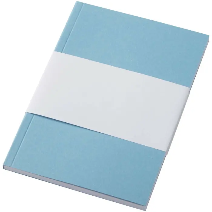 Libreta A6 de tapa blanda con 50 hojas de papel reciclado Papel reciclado, 80% Cartón reciclado, 20% Papel de cartón - Ejje miniatura 5