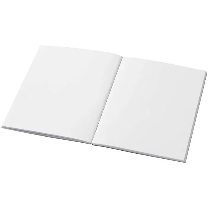 Libreta A6 de tapa blanda con 50 hojas de papel reciclado Papel reciclado, 80% Cartón reciclado, 20% Papel de cartón - Ejje miniatura 3