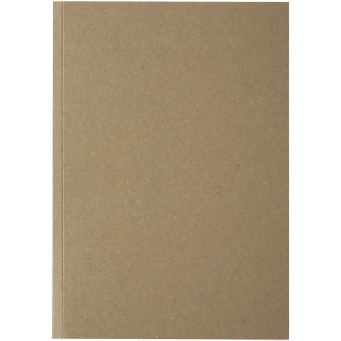 Libreta A5 de tapa blanda craft con 100 hojas de papel reciclado Papel reciclado, Papel kraft reciclado - Ojip miniatura 2
