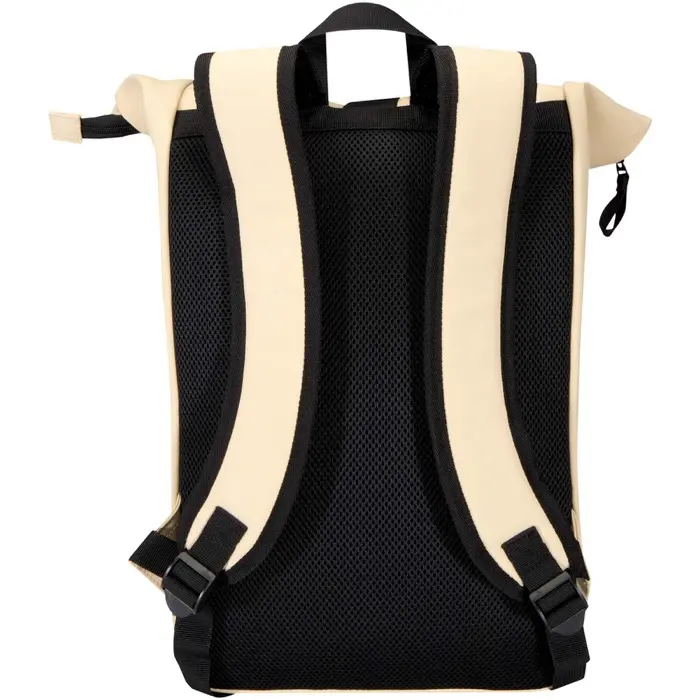 Mochila de 15" y 18 L con parte superior enrollable de material reciclado con certificado GRS PU reciclado GRS - Puuv miniatura 3