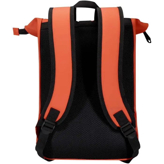 Mochila de 15" y 18 L con parte superior enrollable de material reciclado con certificado GRS PU reciclado GRS - Puuv miniatura 3
