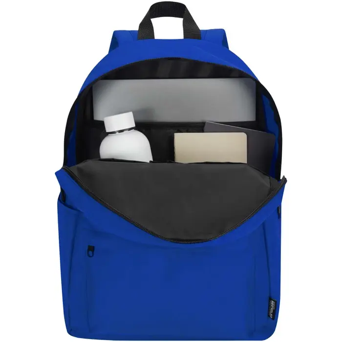 Mochila para portátil urbana de 14" y 16 L de material reciclado con certificado GRS Poliéster reciclado con certificado GRS - Efux miniatura 4