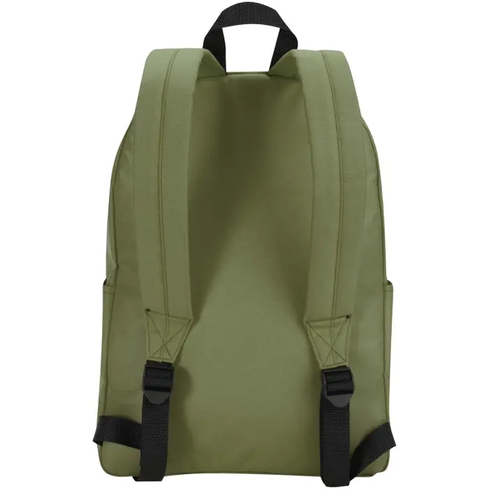 Mochila para portátil urbana de 14" y 16 L de material reciclado con certificado GRS Poliéster reciclado con certificado GRS - Efux miniatura 3