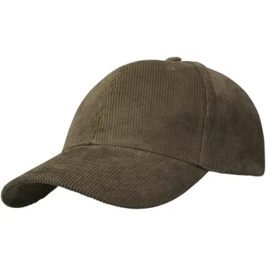 Gorra de 6 paneles de pana reciclada 20% Algodón, 80% Algodón reciclado - Maec