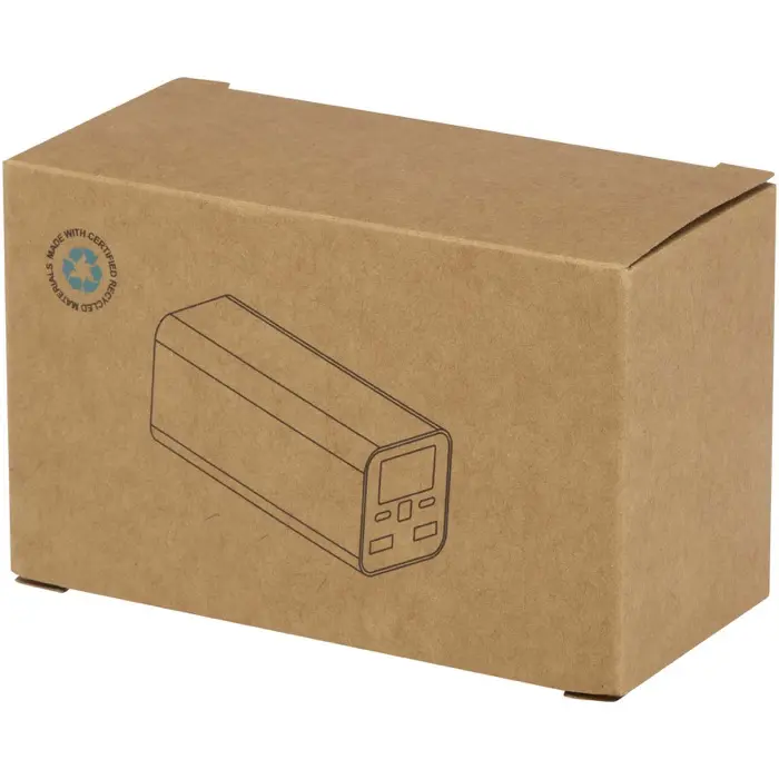 Batería externa para portátil de aluminio reciclado de 20 000 mAh y 70 W Aluminio reciclado - Icis miniatura 4