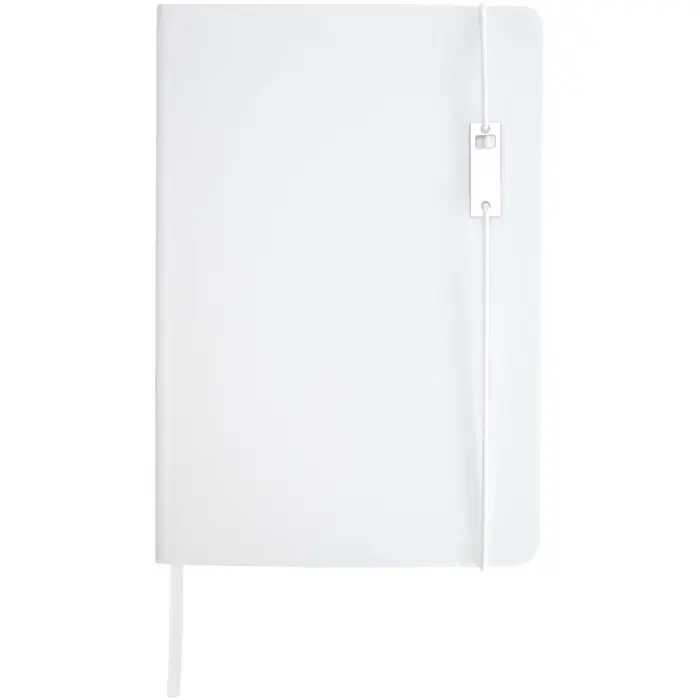 Set de libreta de tapa dura A5 y rollerball Papel certificado FSC - Xofo miniatura 2