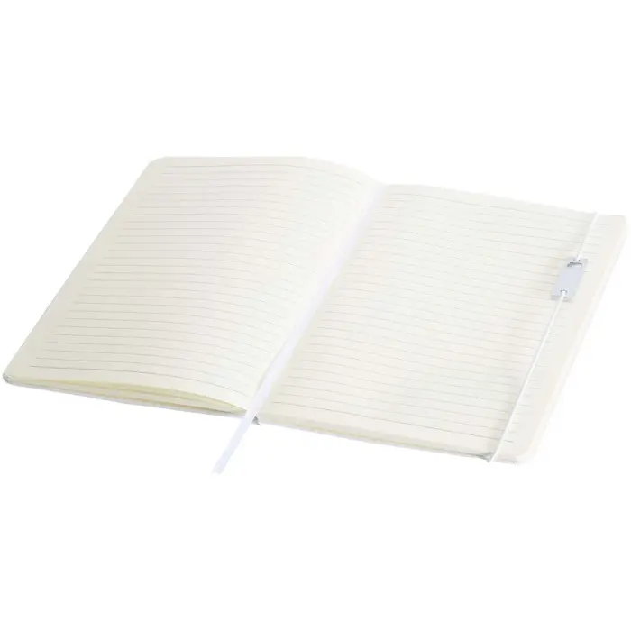 Set de libreta de tapa dura A5 y rollerball Papel certificado FSC - Xofo miniatura 6