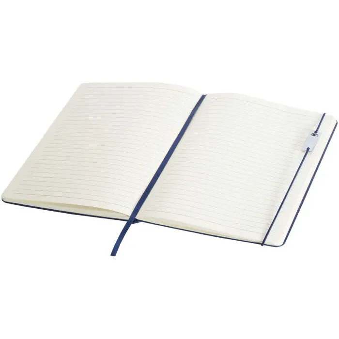 Set de libreta de tapa dura A5 y rollerball Papel certificado FSC - Xofo miniatura 6