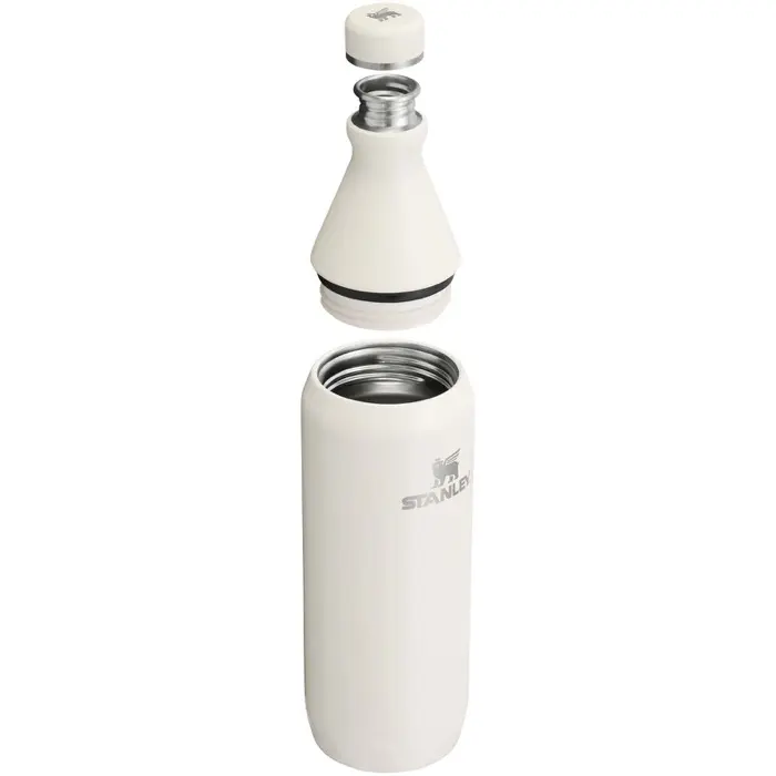 Botella de agua de 600 ml Acero inoxidable reciclado - Idov miniatura 2