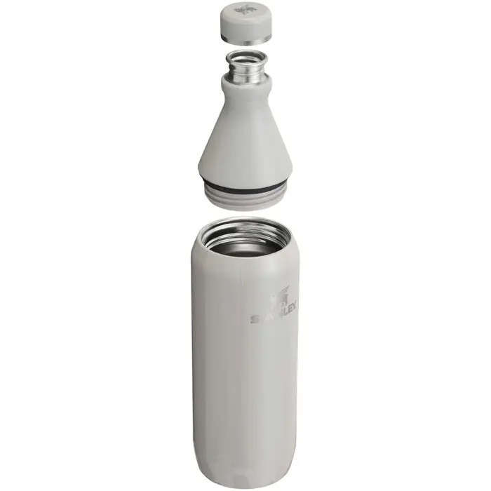 Botella de agua de 600 ml Acero inoxidable reciclado - Idov miniatura 2