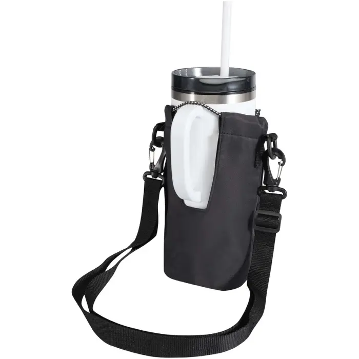 Bolsa para botellas de viaje reciclada de 2 litros Poliéster reciclado - Urel miniatura 5