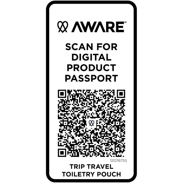 Neceser de viaje reciclado de 2 litros Poliéster reciclado - Yopo miniatura 4