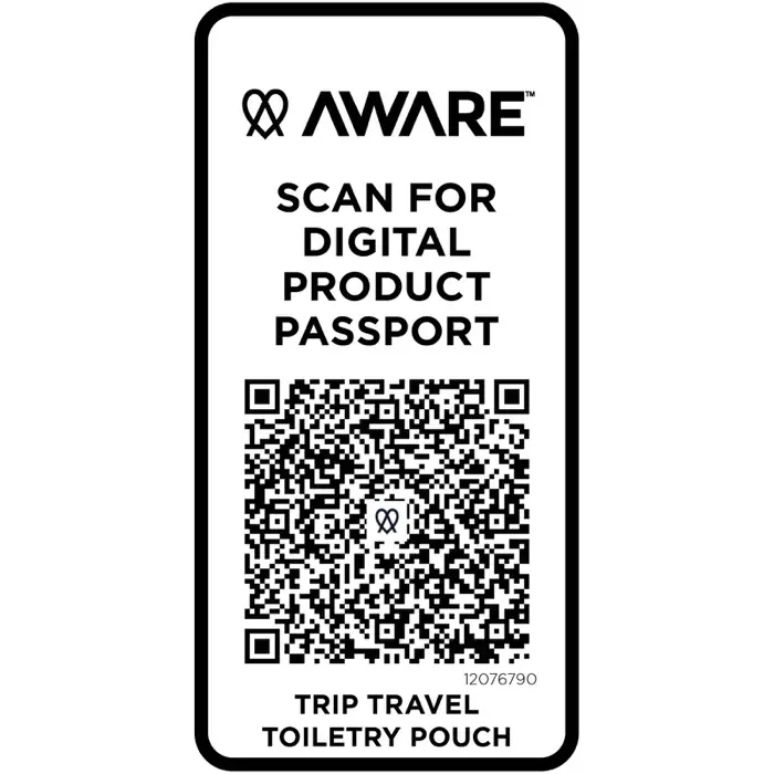 Neceser de viaje reciclado de 2 litros Poliéster reciclado - Yopo miniatura 4