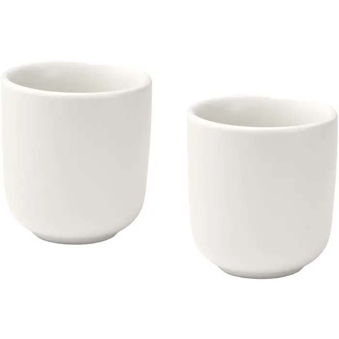 Juego de 2 tazas de espresso de cerámica de 90 ml Cerámica - Niwe miniatura 1
