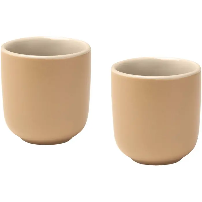 Juego de 2 tazas de espresso de cerámica de 90 ml Cerámica - Niwe miniatura 1