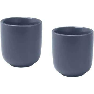 Juego de 2 tazas de espresso de cerámica de 90 ml Cerámica - Niwe