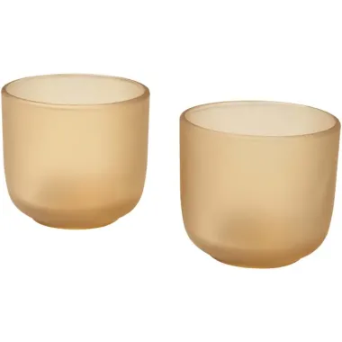 Juego de 2 vasos de cristal de 200 ml Vidrio borosilicato - Jios