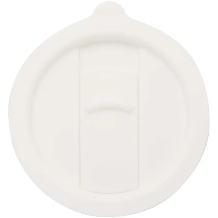 Taza de cerámica con tapa de plástico de 450 ml 90% Gres esmaltado, 10% Plástico PP - Moux miniatura 4