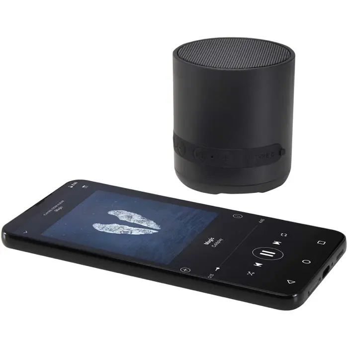 Altavoz inalámbrico de plástico reciclado de 3 W Plástico ABS reciclado - Jiex miniatura 6