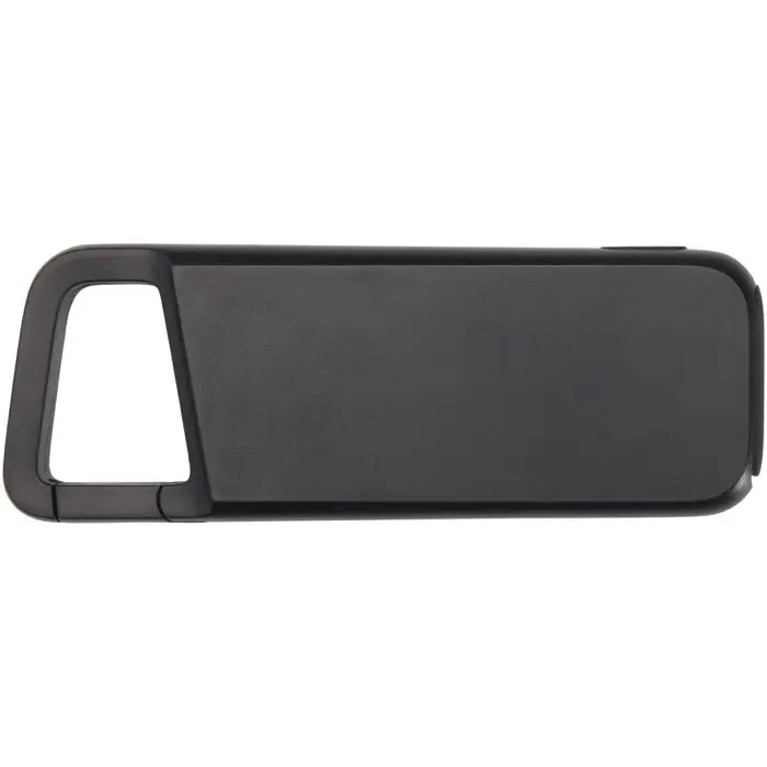 Batería externa de 5000 mAh y 12 W de plástico reciclado resistente al agua con mosquetón Plástico ABS reciclado - Cuit miniatura 2