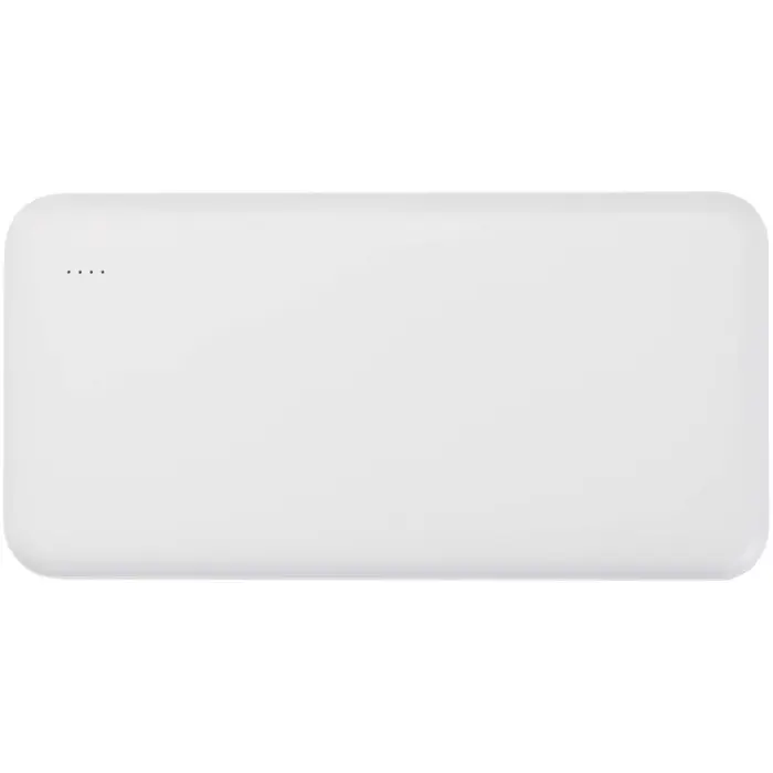 Batería externa de plástico reciclado de 10 000 mAh y 10 W Plástico ABS reciclado - Roun miniatura 2