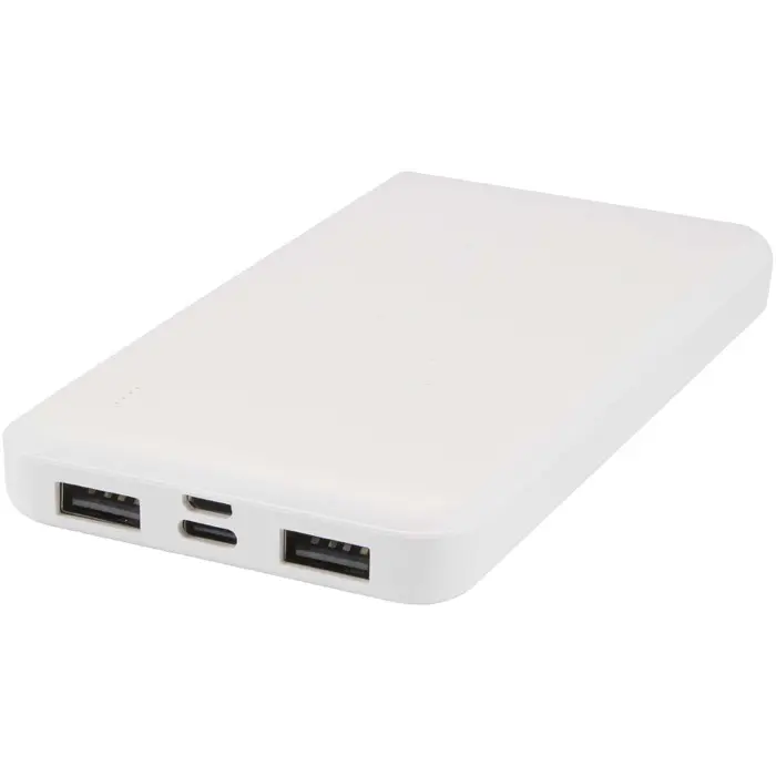 Batería externa de plástico reciclado de 10 000 mAh y 10 W Plástico ABS reciclado - Roun miniatura 5