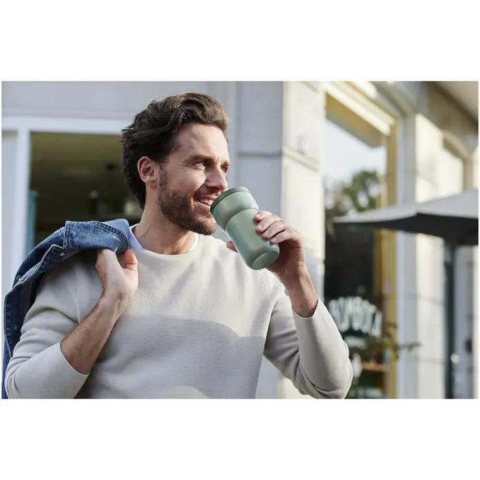 Taza de viaje de 275 ml Plástico PP, Plástico de silicona - Ivop miniatura 2