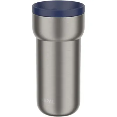 Taza con aislamiento de acero inoxidable de 375 ml Acero inoxidable, Plástico PP, Plástico de silicona - Umcu