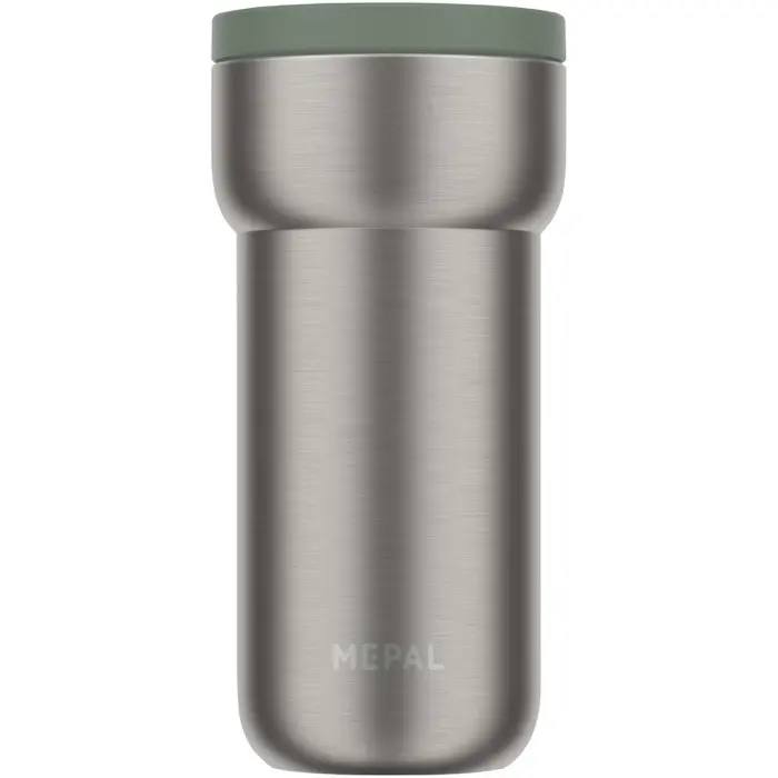 Taza con aislamiento de acero inoxidable de 375 ml Acero inoxidable, Plástico PP, Plástico de silicona - Umcu miniatura 2