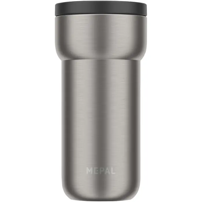 Taza con aislamiento de acero inoxidable de 375 ml Acero inoxidable, Plástico PP, Plástico de silicona - Umcu miniatura 2