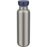 Botella de agua con aislamiento de 500 ml Acero inoxidable, Plástico PP, Plástico de silicona - Xaan